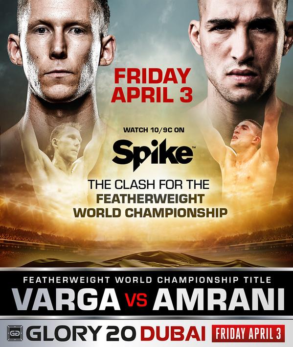 Varga vs Amrani Glory 20