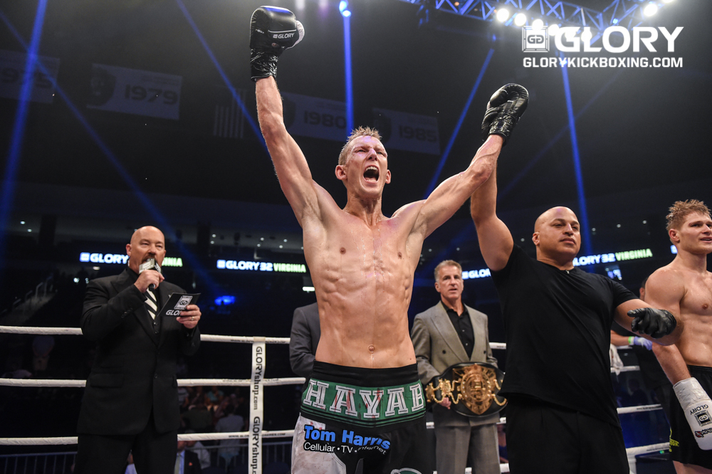 Gabriel Varga winning 2nd Glory belt